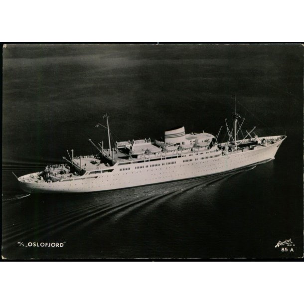 M/S "Oslofjord" - 85 A - Ubrugt
