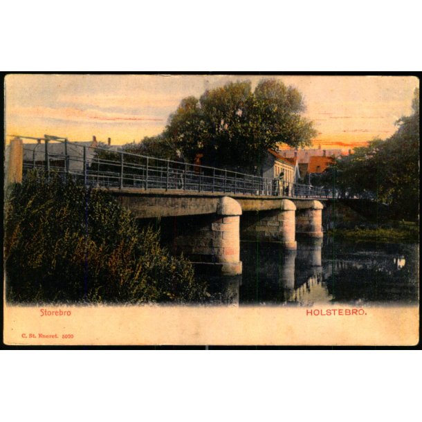 Holstebro - Storebro - C. St. 5020 - Ubrugt