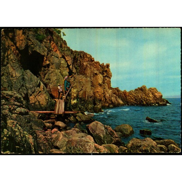 Bornholm - Indgang til den sorte Gryde - R - Stender 323 - Brugt