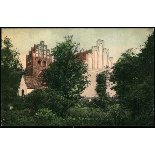 Tibirke Kirke - A. Jensens Bogh. 7062 - Ubrugt