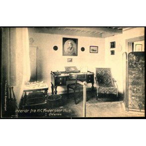 Interi�r fra H.C. Andersens Hus - Odense - H.Hansen 5526 - Ubrugt
