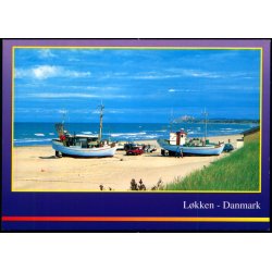 Lkken - Fiskekuttere p Staranden -  Trojaborg L 17 - Ubrugt