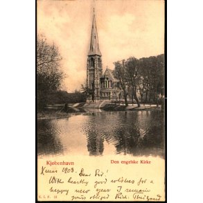 Kjbenhavn - Den engelske Kirke - K.I.F. 18