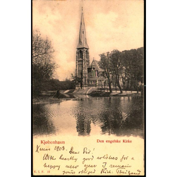 Kjbenhavn - Den engelske Kirke - K.I.F. 18