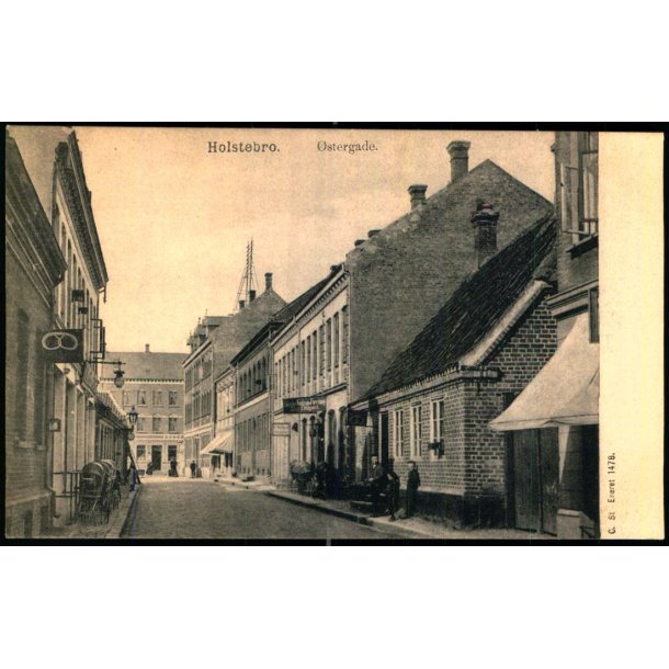 Holstebro - �stergade - C. St. 1478 - Ubrugt