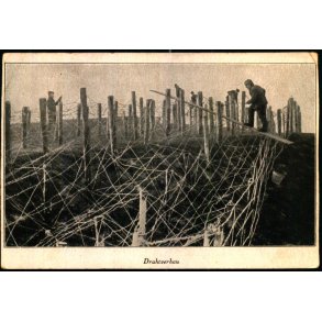 Drahtverhau - K. 195 - Ubrugt