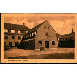 Landbrugsskolen ved Lyngby - Knud Henriksens Bogh. u/n - Ubrugt - Har v�ret kl�bet op !
