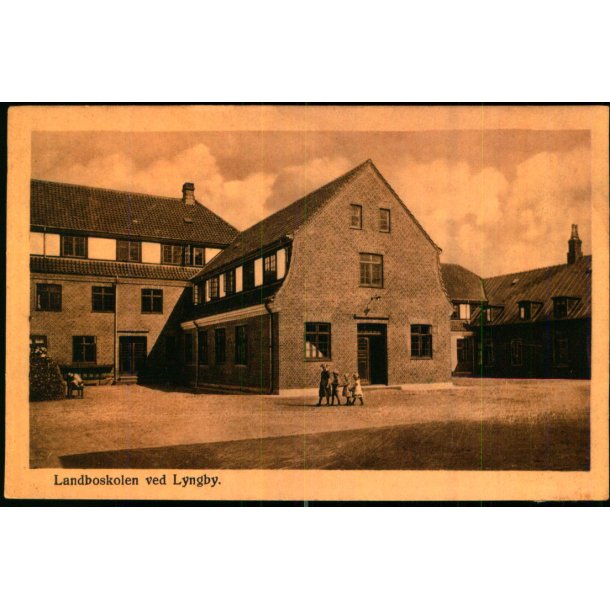 Landbrugsskolen ved Lyngby - Knud Henriksens Bogh. u/n - Ubrugt - Har v�ret kl�bet op !