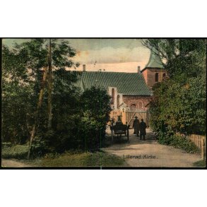Lillerd Kirke - Papir p bagsiden - Brugt