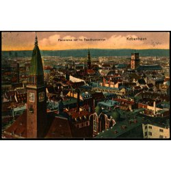 Kbenhavn -  Panorama set fra Raadhustaarnet - 12021