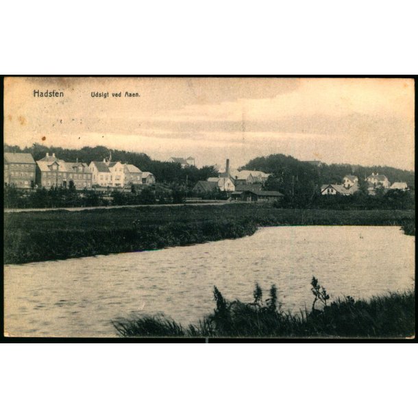 Hadsten - Udsigt ved Aaen - J.B. Astrups Bogh. u/n - Brugt