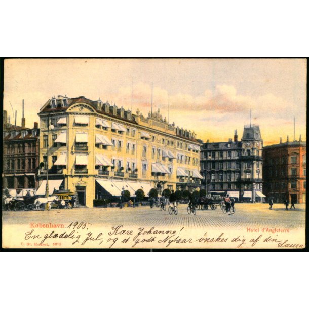 K�benhavn - Hotel d�ngleterre - C. St. 5075