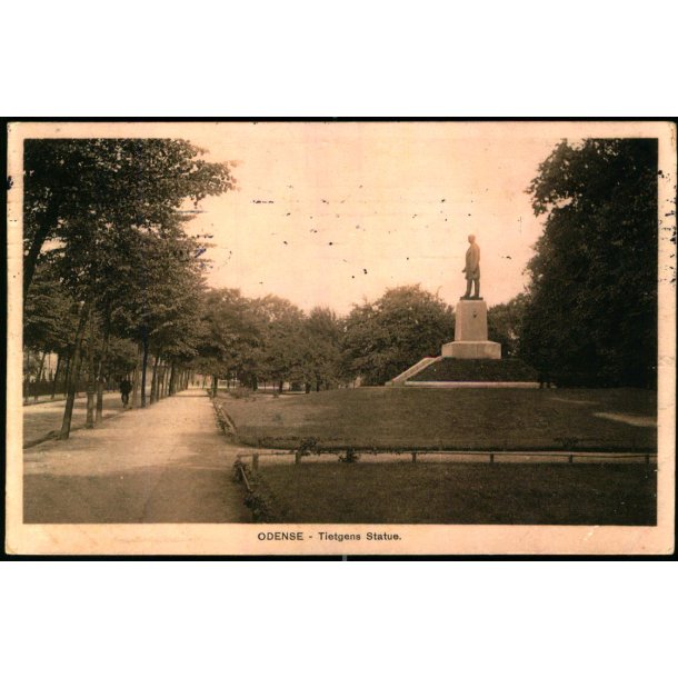 Odense - Tietgens Statue - Kull - Hamburg 31 - Brugt
