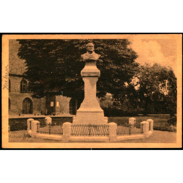 Nyk�bing F. - Tesdorpf Monumentet - Stender N.F. 5 - Brugt