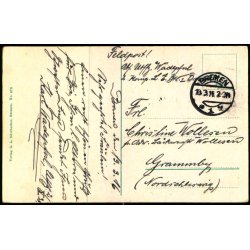 Feldpost - Bremen 18 - 3 -16 - Grammby - Nordschleswig  - Billedside : Bremen