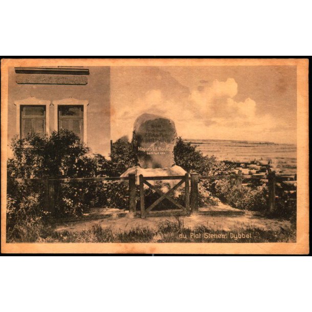 du plat Stenen  paa - Dybb�l - Stender 52165 - Ubrugt