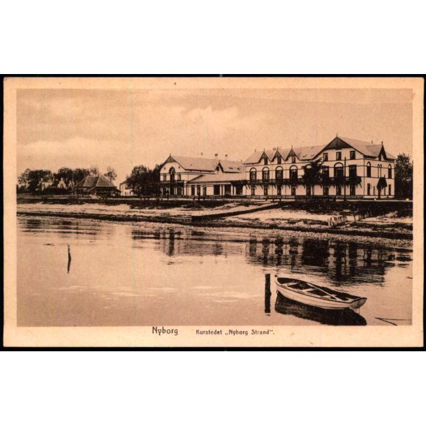 Nyborg - Kurstedet - "Nyborg Strand"  - H. B�dtcher Jensen u/n - Ubrugt