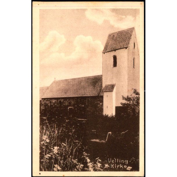Velling Kirke - Jensen &amp; J�rsensen u/n - Ubrugt