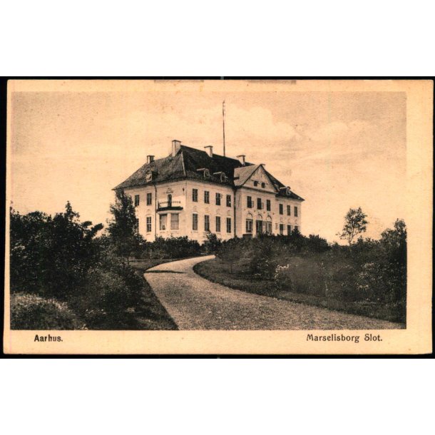 Aarhus - Marselisborg Slot -  J.J.N. 9074 - Ubrugt