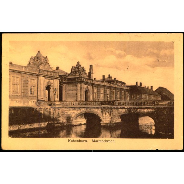 K�benhavn - Marmorbroen - Dansk Fotografisk Kunstforlag u/n