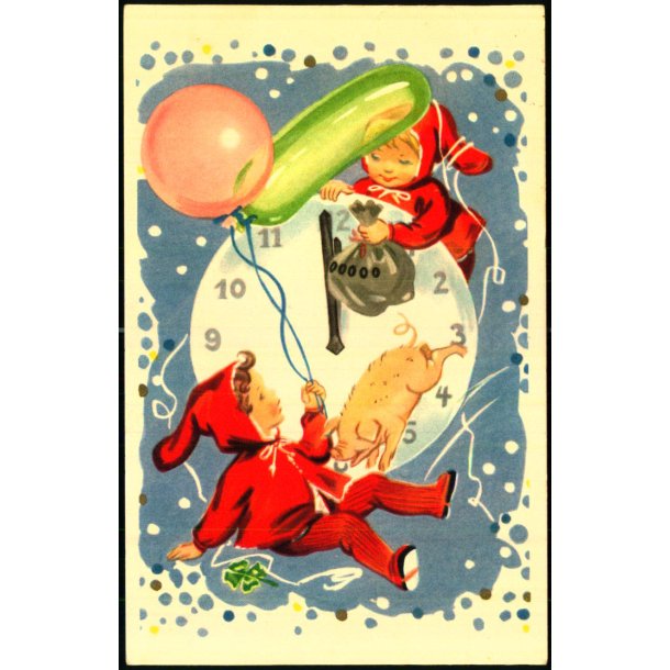 Gldeligt Nytaar - Stender Serie 609-4  - Brugt