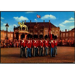 K�benhavn - Vagtparaden paa Amalienborg - Kr�ger 989/21