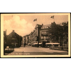 Odense - Parti fra Jernbanegade - Stender O. 265 - Ubrugt