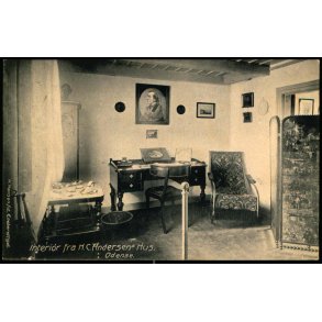 Interi�r fra H.C. Andersens Hus - Odense - H.Hansen 5526 - Brugt
