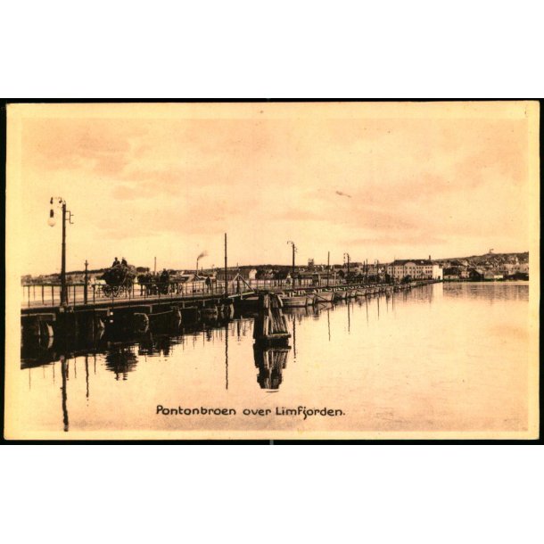 Pontonbroen over Limfjorden - Stender 22850 - Ubrugt