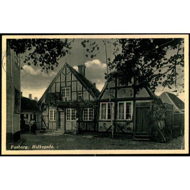Faaborg - Holkegade - Chr. Rasmussens Bogh. 1986 - Brugt