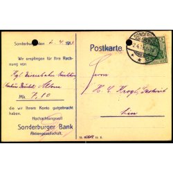 Sonderburger Bank -  Helsagskort u/n - Brugt