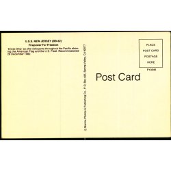 U.S.S. New Jersey - Marine Photo P 13546