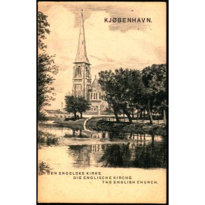 Kjbenhavn - Den engelske Kirke - u/n