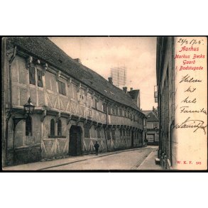 Aarhus - Markus Becks Gaard i Badstusegade - W.K.F. 525 - Brugt