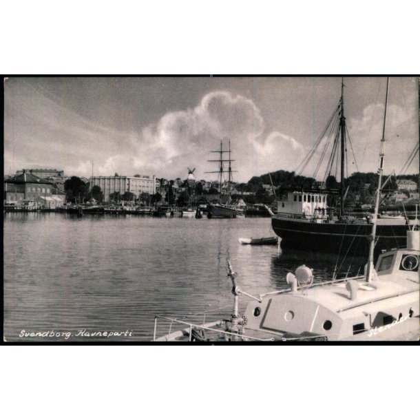 Svendborg - Havneparti - Stender 578 K - Ubrugt