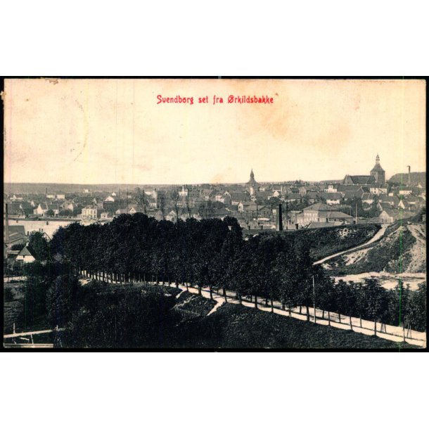 Svendborg set fra rkildbakken - W.K.F. 952 - Brugt