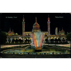 Kbenhavn - En Festaften i Tivoli - C.R. No 164 - Med Glimmer !!