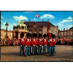 K�benhavn - Vagtparaden paa Amalienborg - Kr�ger 989/21