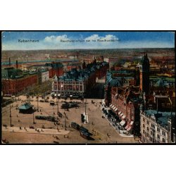 Kbenhavn -  Raadhuspladsen set fra Raadhustaarnet - 12004