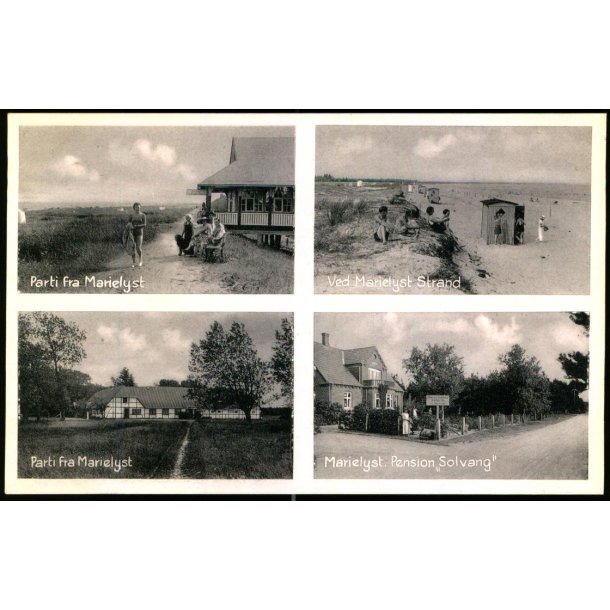 Parti fra Marielyst - V. Kristoffersens Bogh. 76228 - Ubrugt