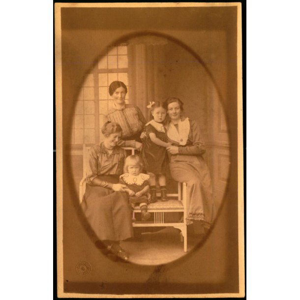 Ollerup - Fotokort Burcharth u/n - Ubrugt