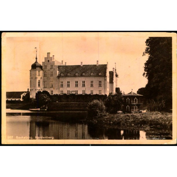 Saxk�bing - Hardenberg - Thaarning Steffensens Bogh. 957 - Brugt