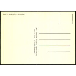 Lkken - Fiskerbde p Staranden -  Trojaborg L 3 - Ubrugt