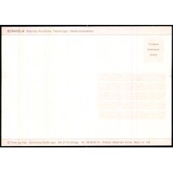 Bornholm - sterlars Rundkirke - Fstningen - Gornitzka 138 - Ubrugt