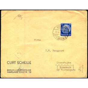 Censurbrev fra Tyskland  22 - 4 - 42 - Til Kbenhavn
