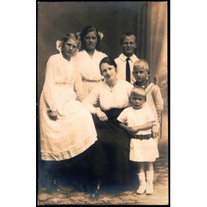 Fotokort Ukendt - Personer - Ubrugt