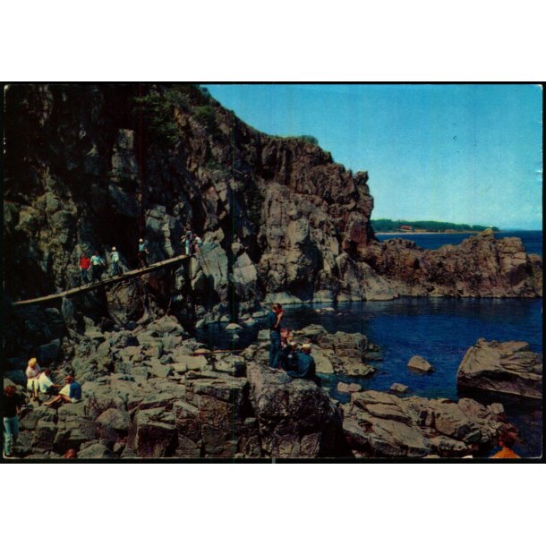 Bornholm - Indgang til den sorte Gryde ved R - Colbergs Bogh. 8424 - Brugt