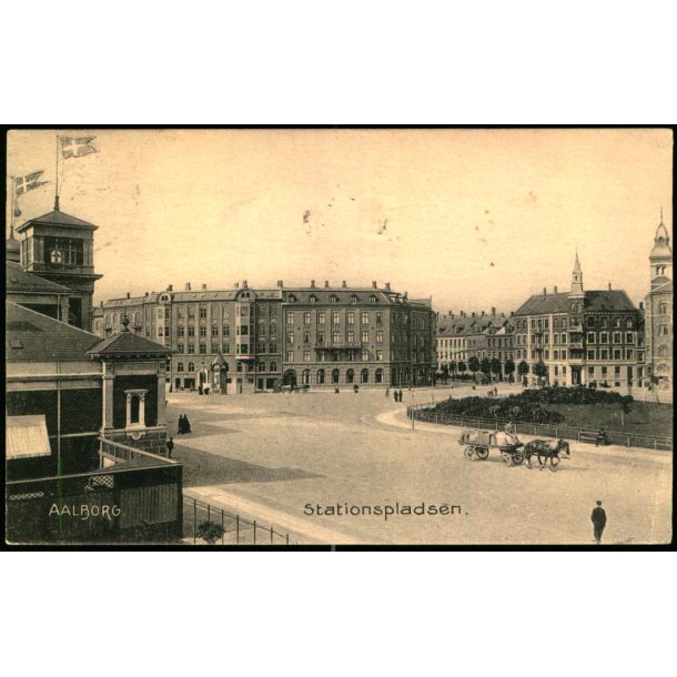 Aalborg - Stationspladsen - Aalborg Kioskselskab 4500