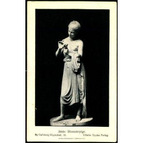 Ny Carlsberg Glyptotek. 10 - Stein . Blomsterpige - Vilhelm Trydes Forlag u/n