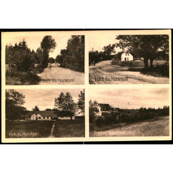 Parti fra Marielyst - V. Kristoffersens Bogh. 67564 - Ubrugt